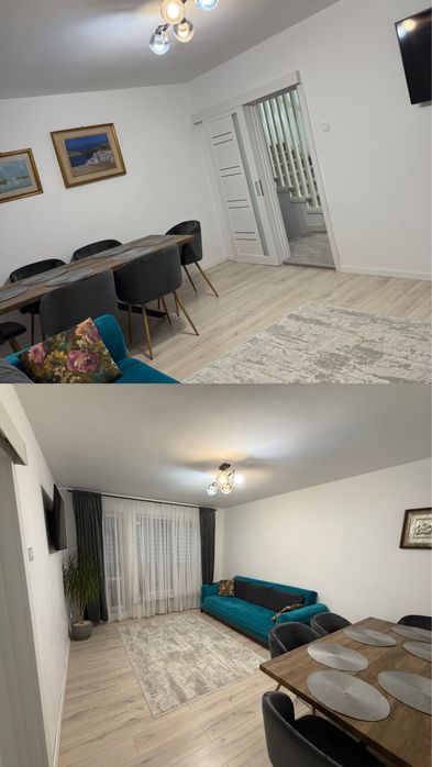 Aparament duplex in Centru cu 3 camere, 2 balcoane,2 bai, boxa, etc.