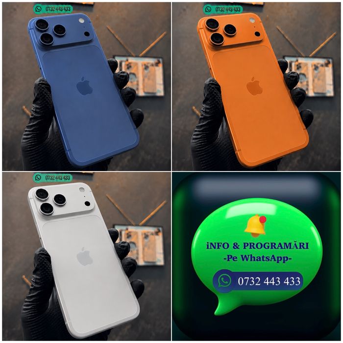  Piese iPhone 17 Pro Max Originale Apple  Dezmembrări 