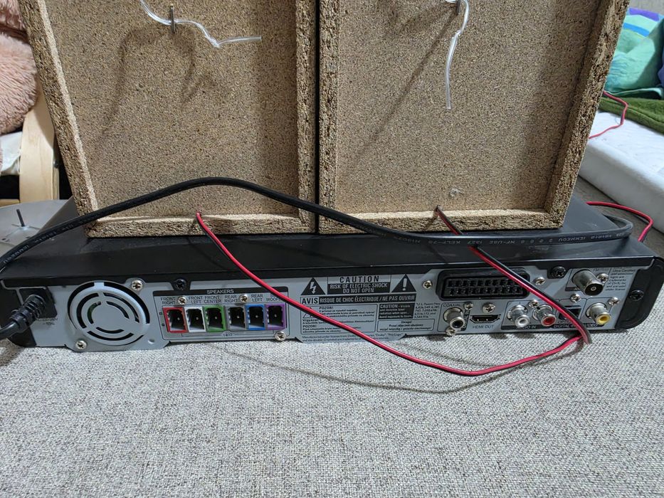Statie Philips si 2 boxe Panasonic