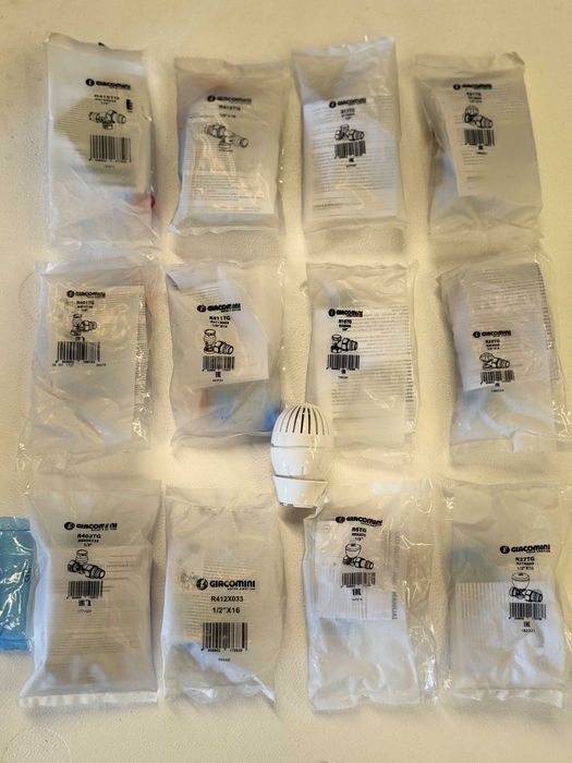 Комплект термовентили,термоглава за радиатори – GIACOMINI