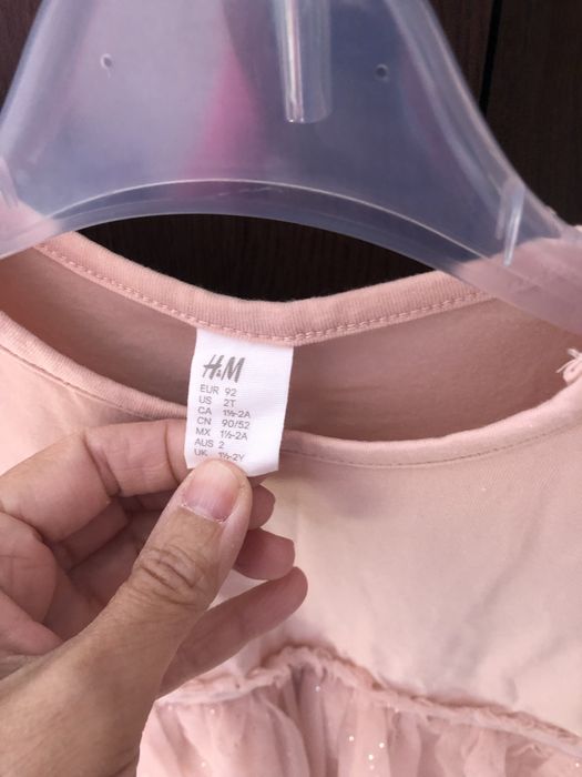 Рокля размер 92 H&M