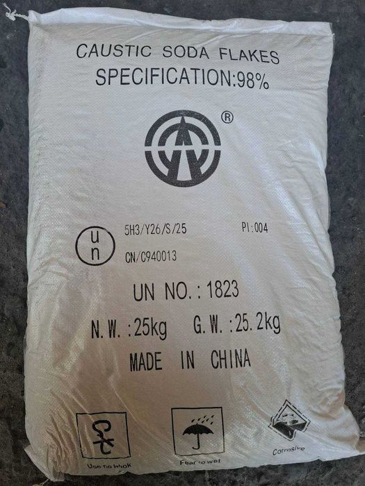 Уксусная кислота 99% Сода каустическая чешуйчатая 98% Перекись (Корея,
