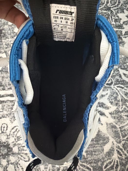 Balenciaga Runner Blue White