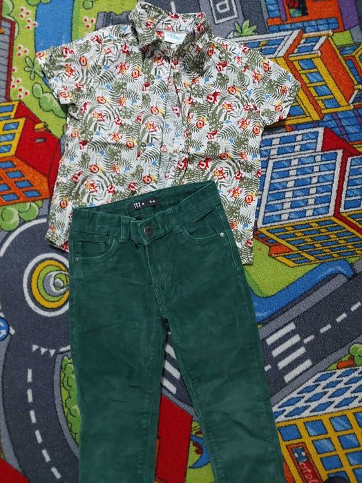 Jeans pulover camasa