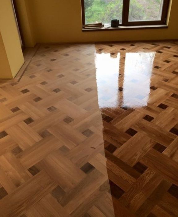 Raschetat,chituit,lăcuit parchetul