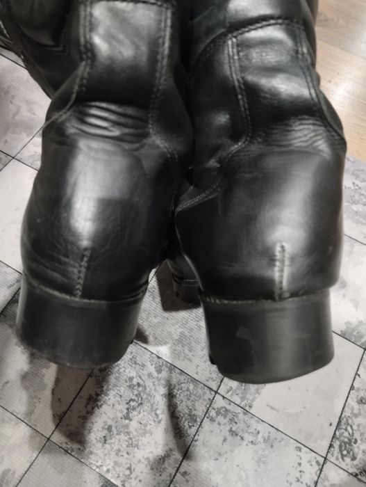 Берцы военные кожаные