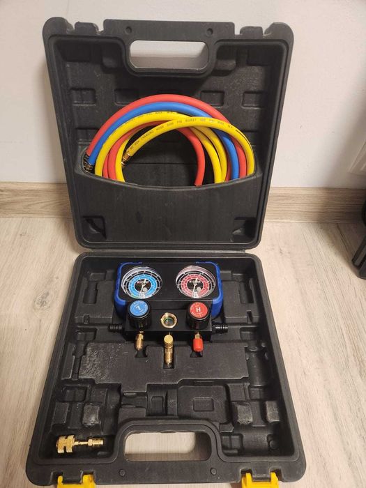 Testare AC Aer Conditionat Manometre Verificare Incarcare Freon