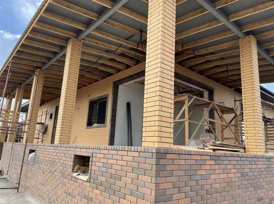 Сары қаптама облицовочный кирпич