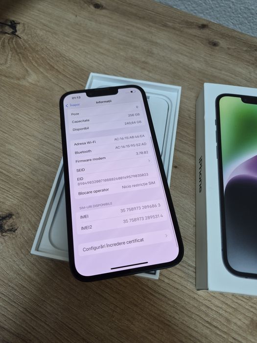 IPhone 14 256GB Impecabil