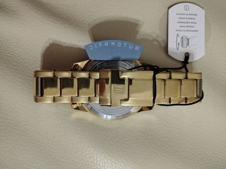 Vând ceas bărbătesc Festina automatic auriu nou nouț