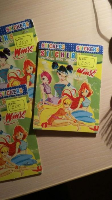 Продам блокнотики с наклейками