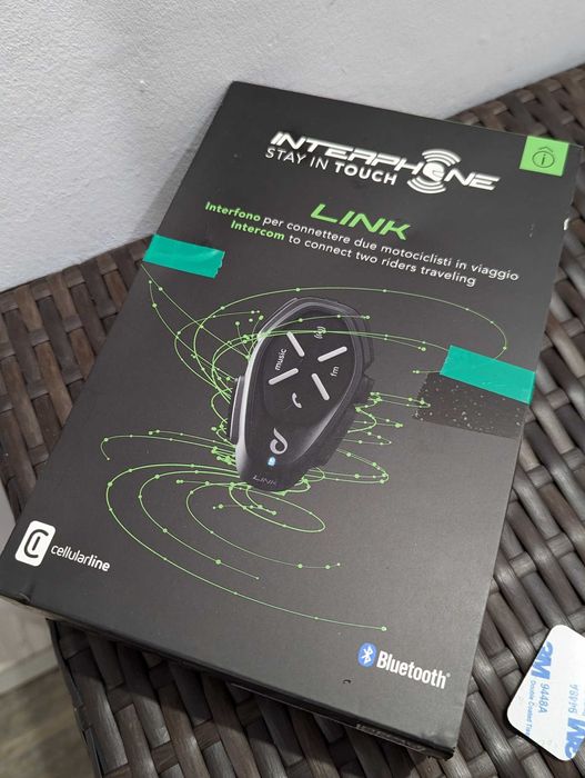Sistem de comunicare casti moto Cellularline Link (gen cardo/sena