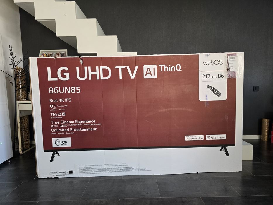 Televizor smart LG UHD 4K 86UN85 217 cm