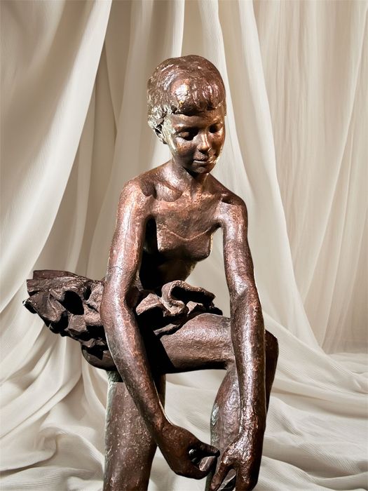 Бронзова статуя-Балерина-Уникат!