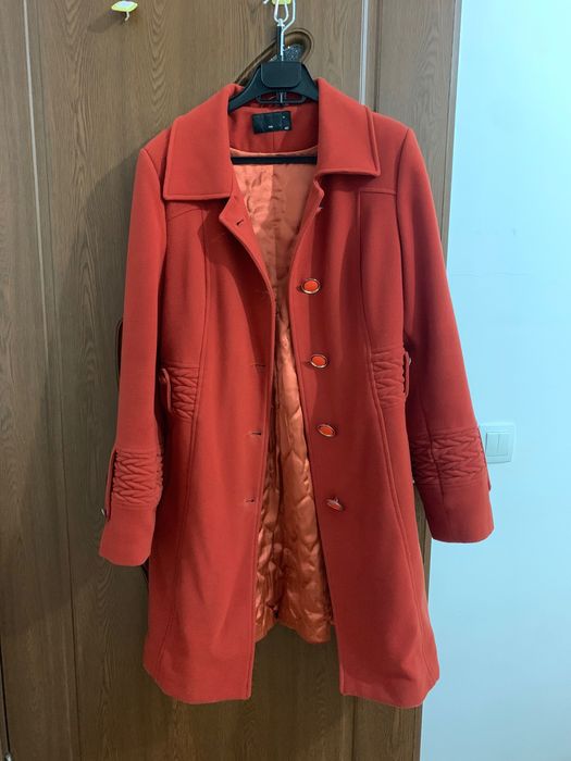 Palton dama L lana 80%+ casmir 20%