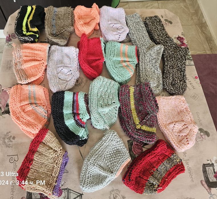 Терлици Прежда МОХЕР - Ръчно Плетиво на Обърч