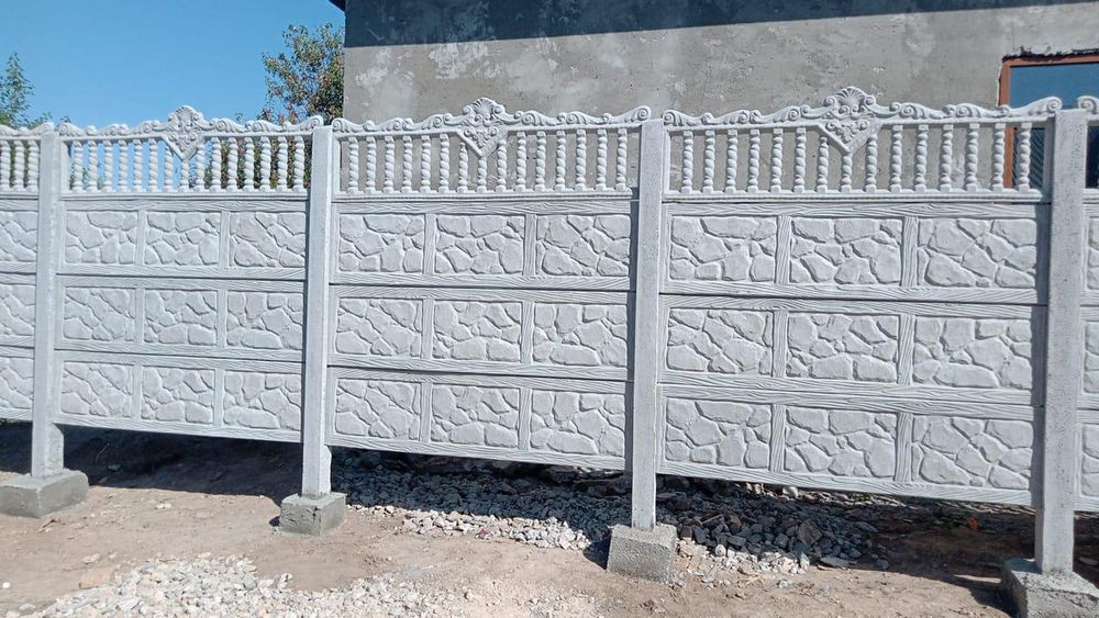 Евро заборы, Бетонные заборы