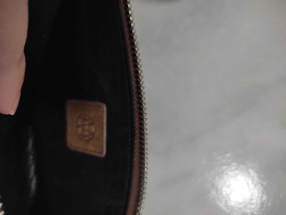 Велурена чанта Massimo Dutti