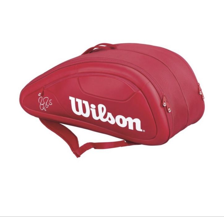 Geantă tenis WILSON  ediție limitată FEDERER DNA 12 RACHETE