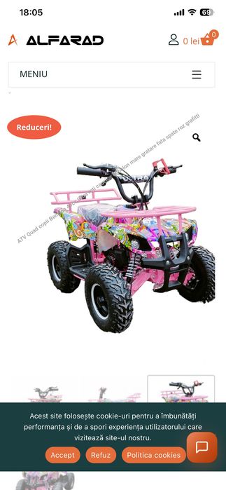 Vand ATV 49cc  pentru copii