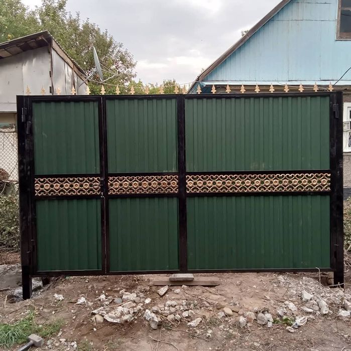 На заказ ворота навес