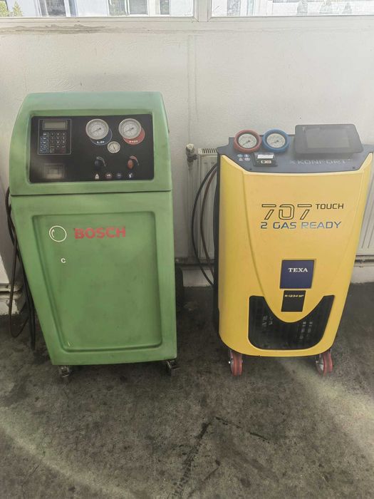 Incarcare instalatie Ac  R134a si 1234yf