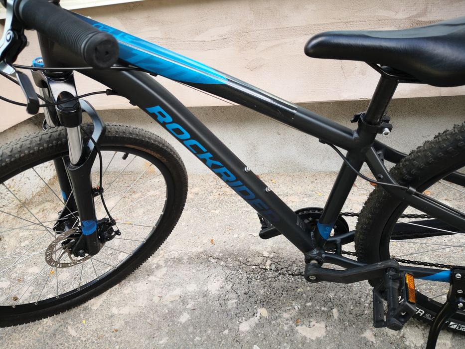 Bicicleta MTB Rockrider ST 120, mărimea S, frane disc