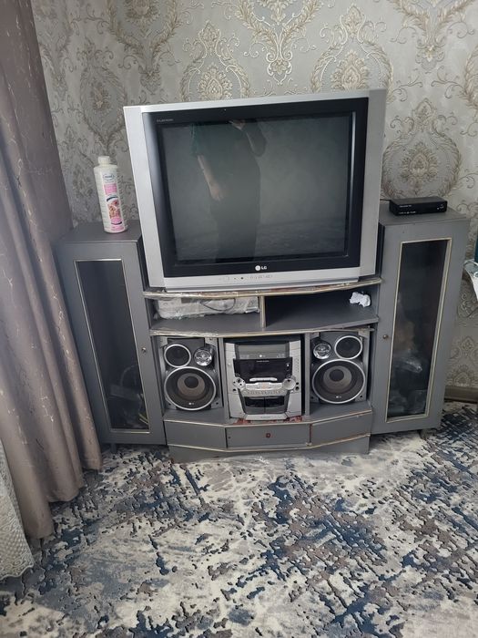 Телевизор подставка сентр видео бари комплект сатылады