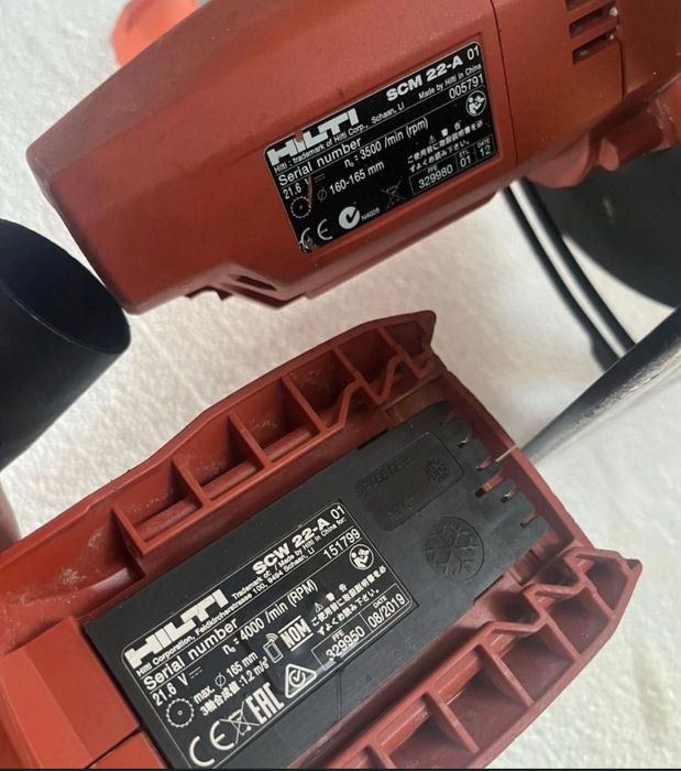 Corp circular lemn/metal Hilti SCW/SCM 22-A 22V Li-ion