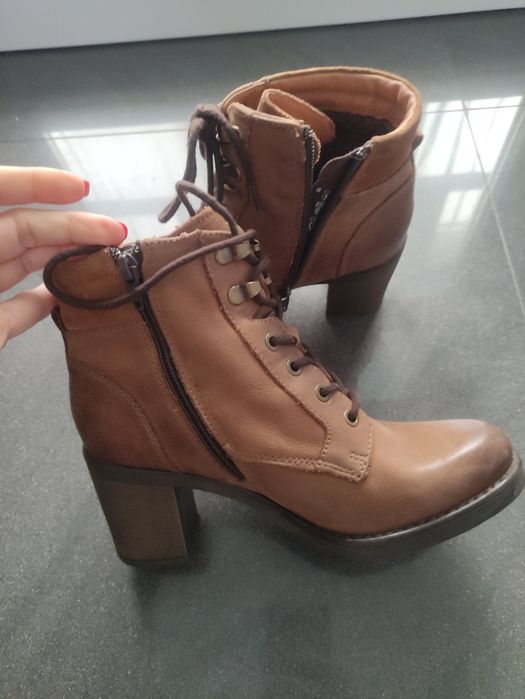 Botine damă mărimea 38,din piele