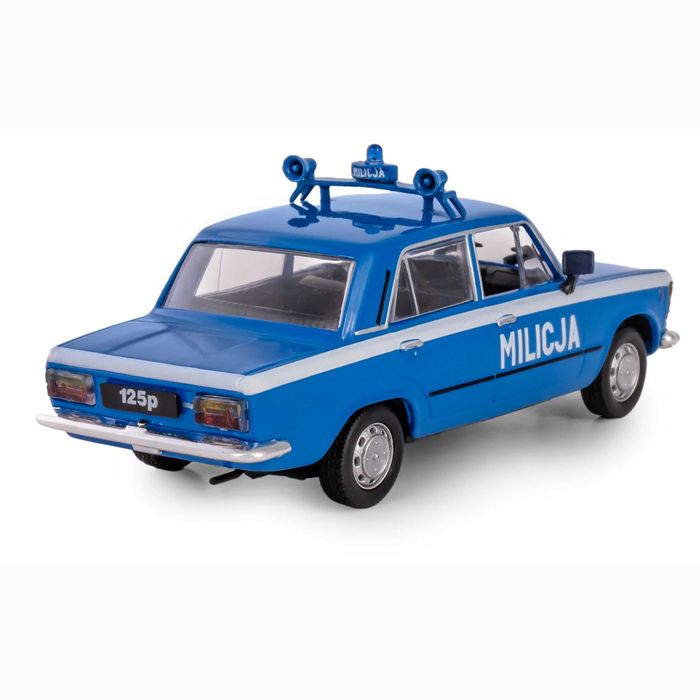 Macheta Fiat 125P Militia Scara 1:43