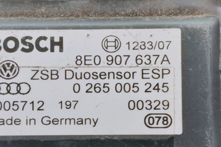 Sensor ESP  8E0907637A Volkswagen VW Passat B5.5 (facelift) seria
