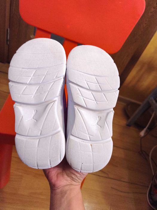 Adidași pânză, mov, Puma,32, int 20 cm