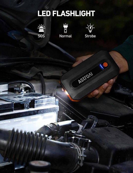 Стартерна акумулаторna батерия джъмп стартер 12V автомобили .мотори и джипове SUV,Jump Starter Power