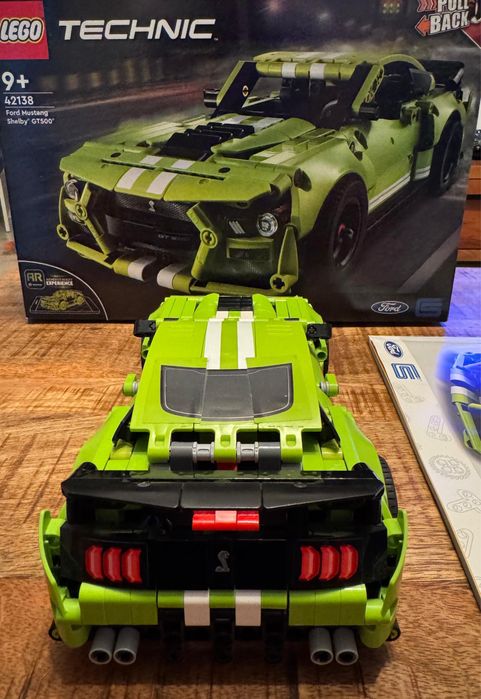 LEGO Technic - Ford Mustang Shelby GT500, 42138, verde