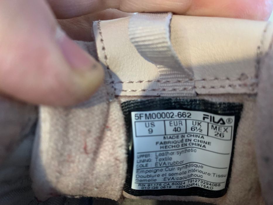 Маратонки Fila дамски Размер US9 EU40.0-запазени