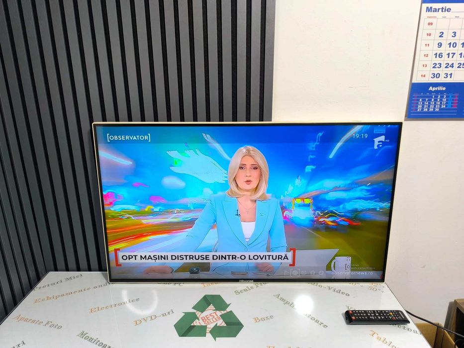 Televizor Hisense LED LTDN42K680XWSEU3D Smart 3D 42 inch