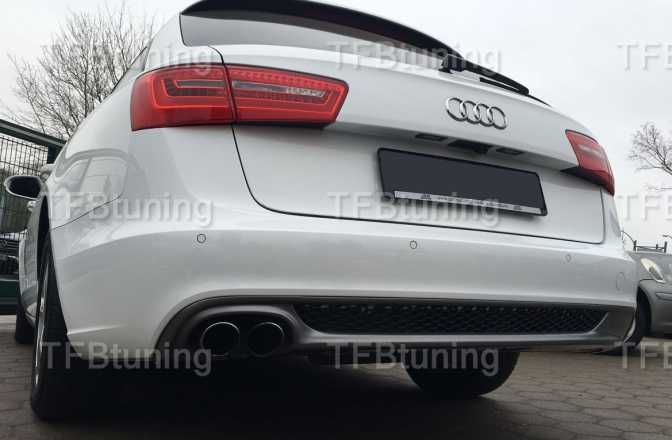 Difuzor bara spate Audi A6 C7 11-14 SLINE S LINE S-LINE S6 RS6 ver1