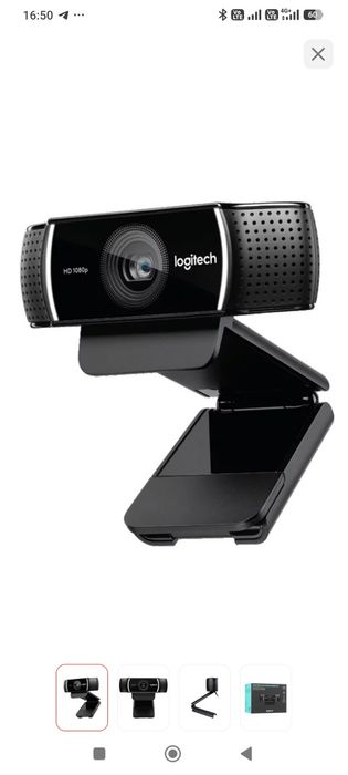 Продам веб камеру Logitech c922