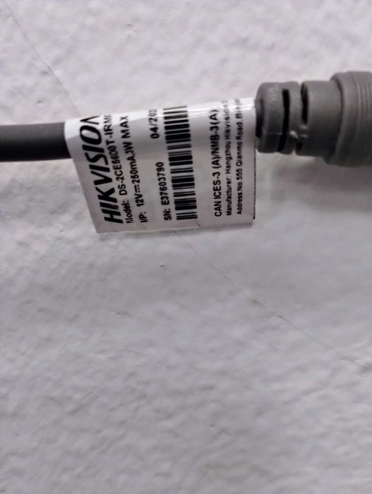 Продавам Камери за наблюдение Hikvision DS-2CE56D0T-IRMF,3.6mm,HD1080p