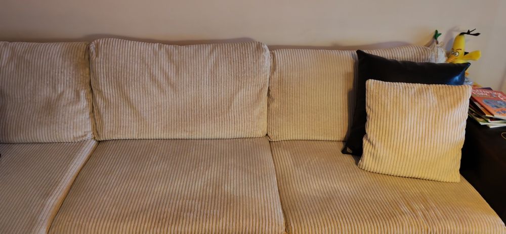 Диван кадифе и кожа