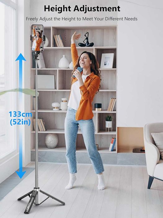 Селфи стик и статив за телефон- трипод