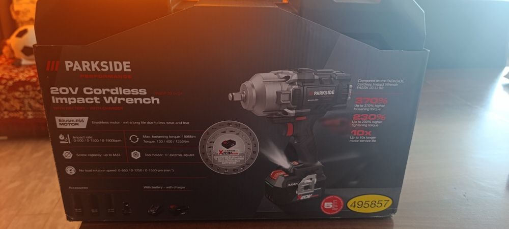 Pistol impact Parkside