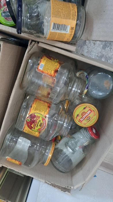 Банка стеклянный