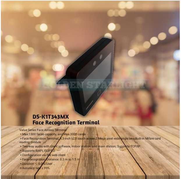 DS-K1T343MX Face ID