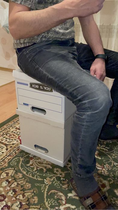 Картонные коробки для архива и переезда!