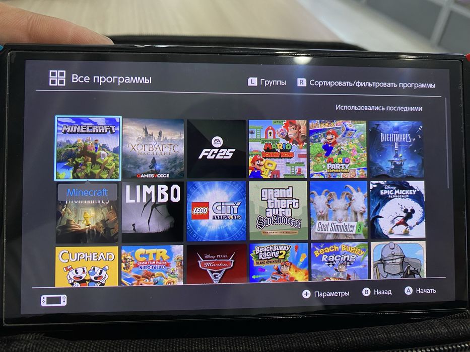 Nintendo switch oled 128GB +29 топ игр