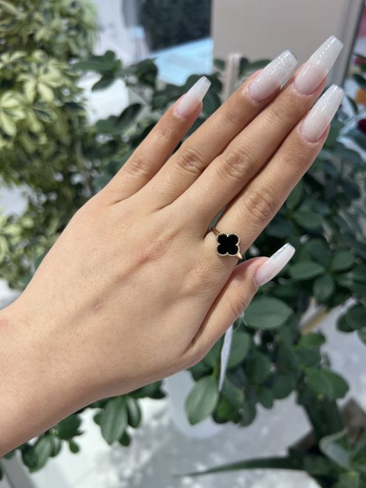 Кольцо золото 585 , 18 размер ван клиф