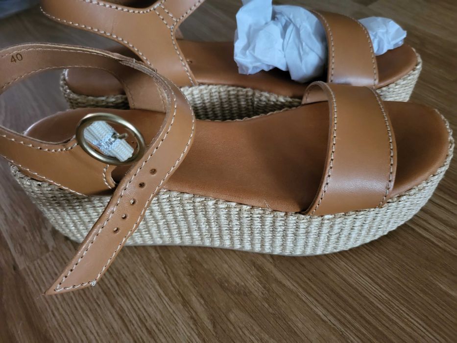 Сандали на  Marc O'Polo зелени и кафяви