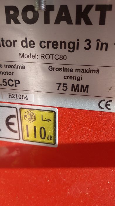 Tocator crengi Rotakt ROTC 80